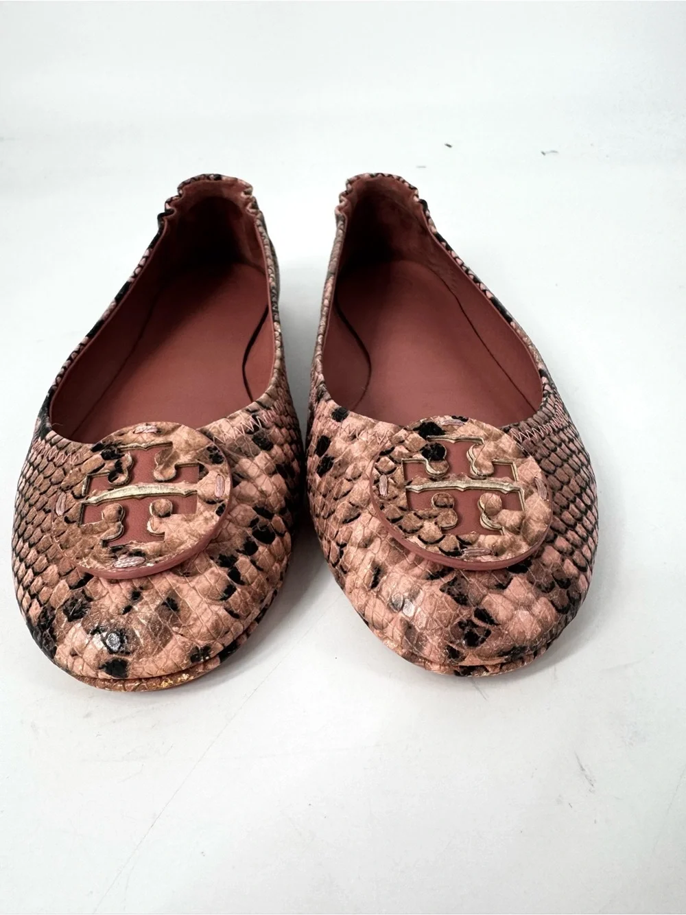 Tory Burch Minnie Travel Ballet Flat Blush